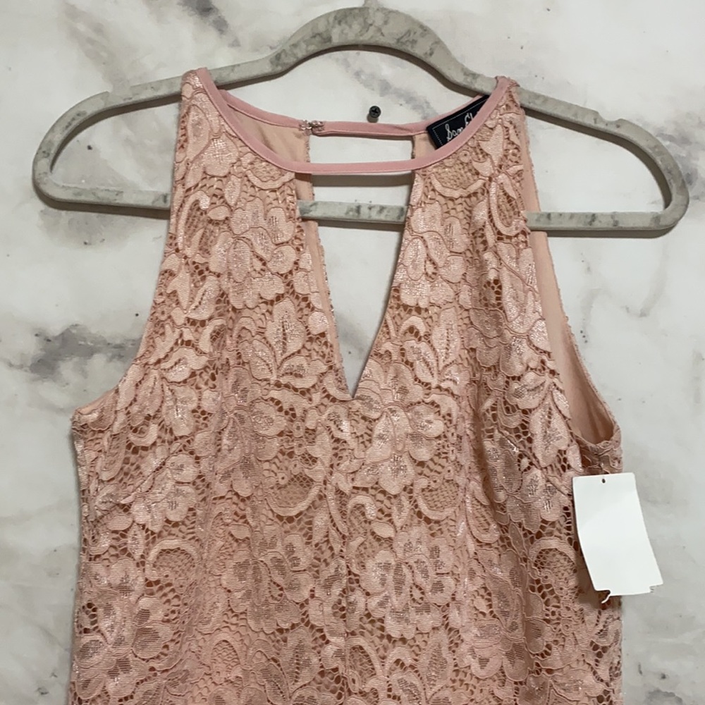 Sam Edelman Pink Open Back Laced Dress - Picture 3 of 8